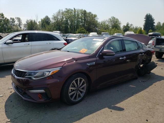 KIA OPTIMA EX 2019 with VIN 5XXGU4L18KG336673 - Photo from auction