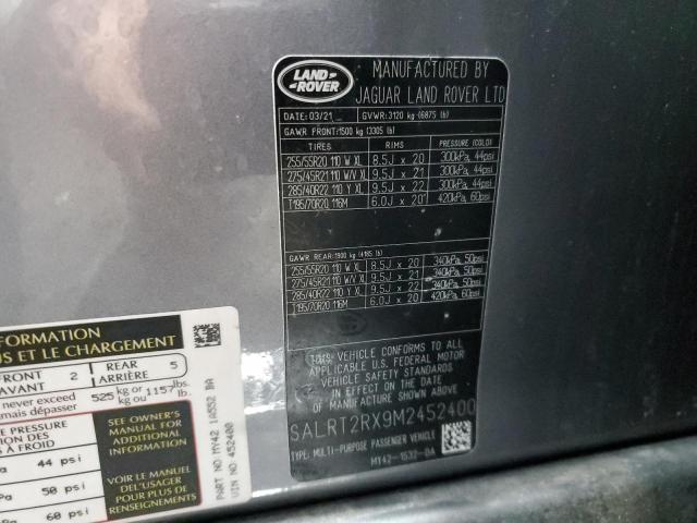 Photo 14 from auction – 2021 LAND ROVER DISCOVERY with VIN SALRT2RX9M2452400