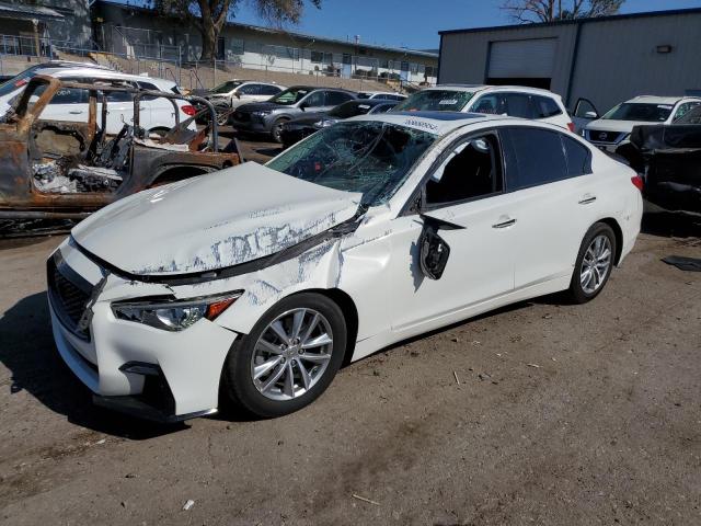 INFINITI Q50 BASE 2014 with VIN JN1BV7AP7EM677404 - Photo from auction