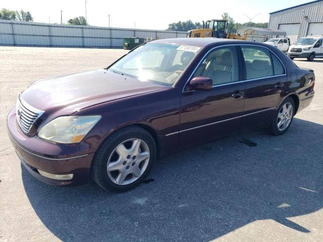 LEXUS LS 430 2005 with VIN JTHBN36F050176477 - Photo from auction