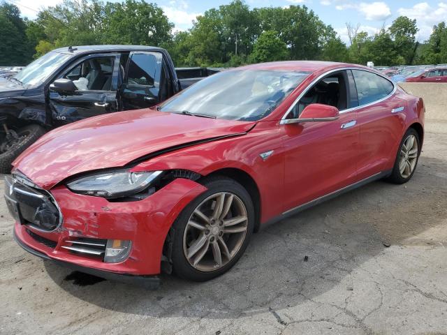 TESLA MODEL S 85 2015 with VIN 5YJSA1H15FFP74263 - Photo from auction