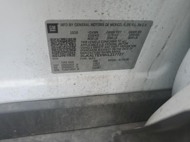 Photo 14 from auction – 2019 GMC TERRAIN SL with VIN 3GKALTEV8KL217727