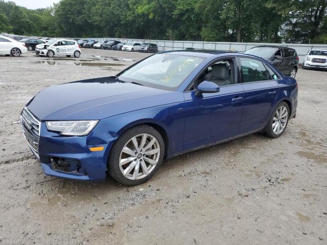 AUDI A4 PREMIUM 2018 with VIN WAUDNAF44JN001320 - Photo from auction