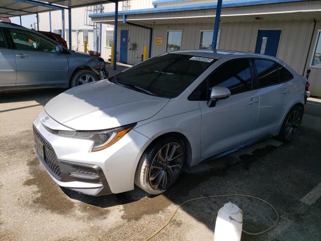 TOYOTA COROLLA SE 2021 with VIN 5YFS4MCE4MP060161 - Photo from auction