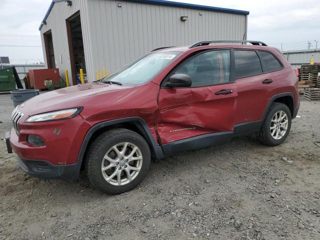 JEEP CHEROKEE S 2016 with VIN 1C4PJMAS6GW232726 - Photo from auction