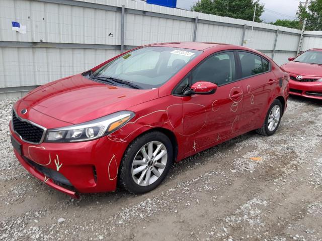 KIA FORTE LX 2017 with VIN 3KPFL4A73HE019018 - Photo from auction