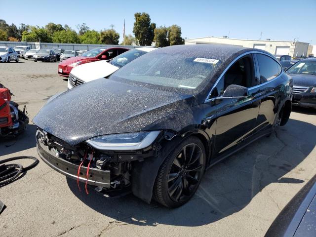 TESLA MODEL X 2021 with VIN 5YJXCBE20MF308840 - Photo from auction