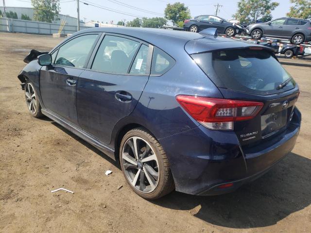Photo 2 from auction – 2021 SUBARU IMPREZA SP with VIN 4S3GTAM66M3708932