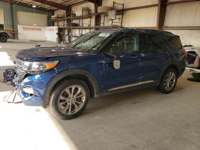FORD EXPLORER L 2022 with VIN 1FMSK8FHXNGA78343 - Photo from auction