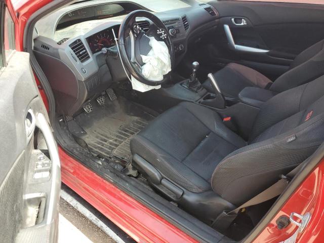 Photo 8 from auction – 2012 HONDA CIVIC SI with VIN 2HGFG4A57CH703250