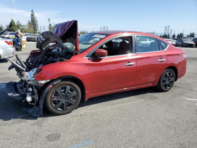 NISSAN SENTRA S 2015 with VIN 3N1AB7AP4FL671009 - Photo from auction