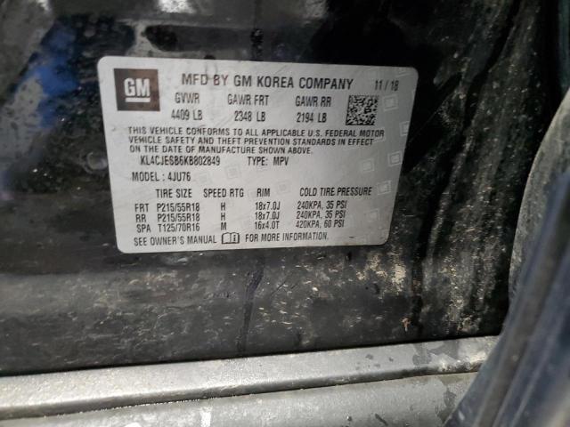 Photo 14 from auction – 2019 BUICK ENCORE PRE with VIN KL4CJESB6KB802849