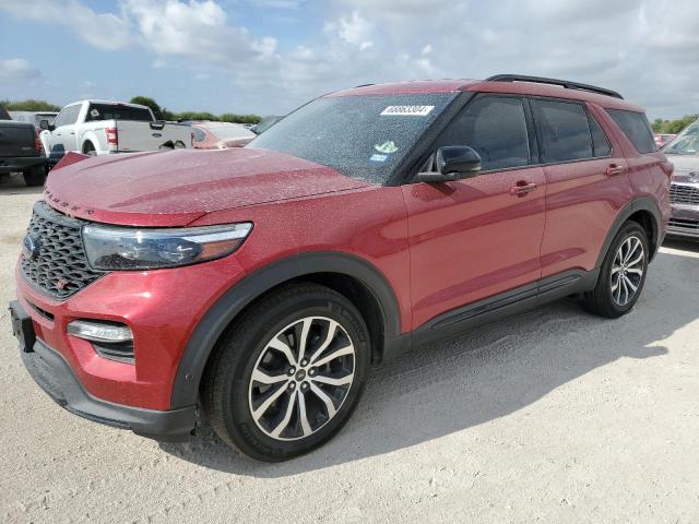FORD EXPLORER S 2021 with VIN 1FM5K8GC8MGA49941 - Photo from auction
