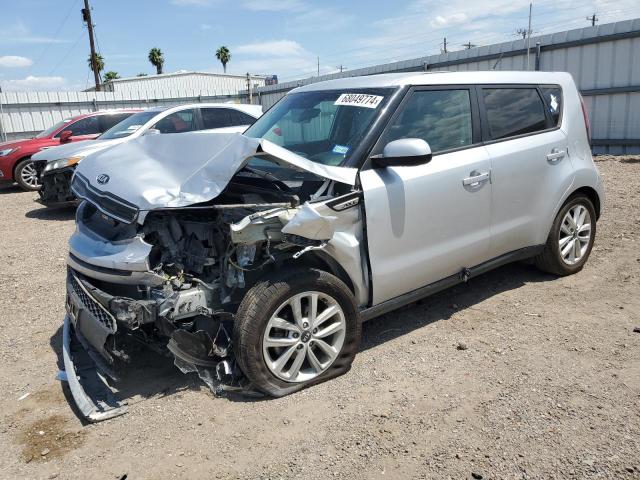 KIA SOUL + 2019 with VIN KNDJP3A5XK7696744 - Photo from auction