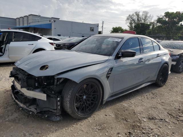 BMW M3 COMPETI 2021 with VIN WBS33AY06MFL20384 - Photo from auction
