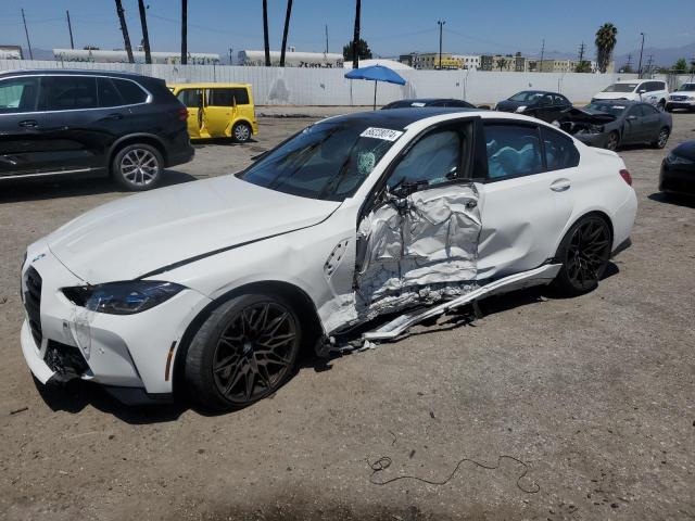 BMW M3 COMPETI 2022 with VIN WBS33AY03NFL93181 - Photo from auction