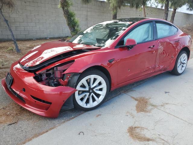 TESLA MODEL 3 2022 with VIN 5YJ3E1EB0NF285466 - Photo from auction