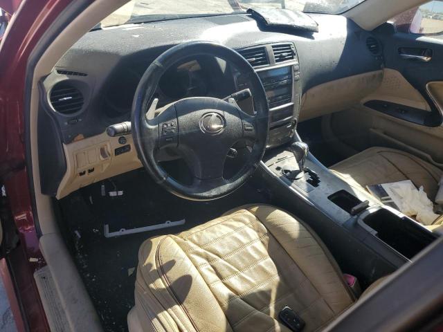 Photo 8 from auction – 2008 LEXUS IS 250 with VIN JTHBK262385057183