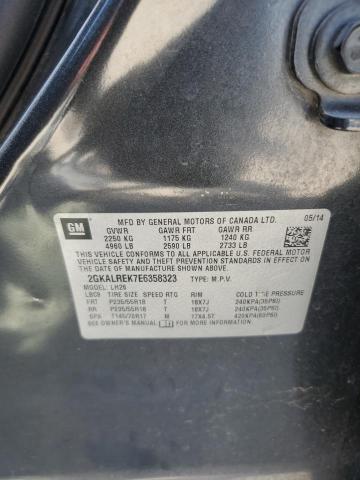 Photo 14 from auction – 2014 GMC TERRAIN SL with VIN 2GKALREK7E6358323