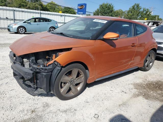 HYUNDAI VELOSTER T 2015 with VIN KMHTC6AE6FU222993 - Photo from auction