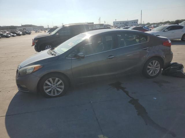 KIA FORTE EX 2014 with VIN KNAFX4A80E5096236 - Photo from auction