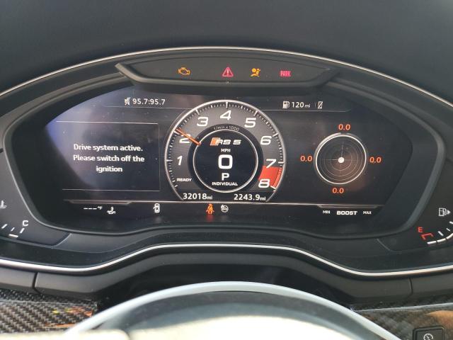 Photo 9 from auction – 2018 AUDI RS5 with VIN WUAPWAF55JA902504