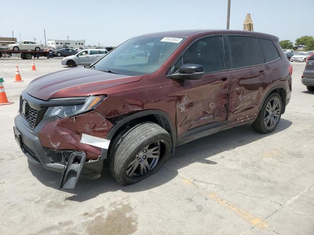 HONDA PASSPORT E 2021 with VIN 5FNYF7H50MB013526 - Photo from auction