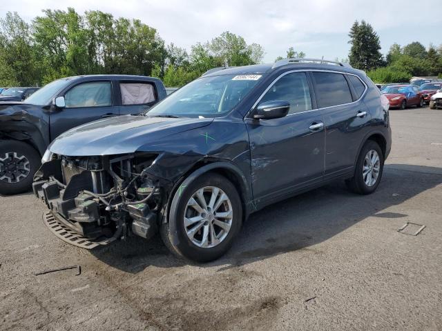 NISSAN ROGUE S 2015 with VIN KNMAT2MV5FP571058 - Photo from auction