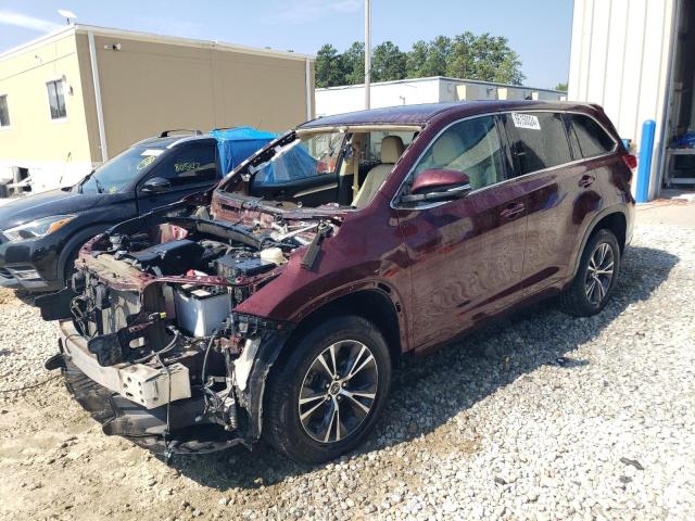 TOYOTA HIGHLANDER 2018 with VIN 5TDZZRFH7JS287673 - Photo from auction
