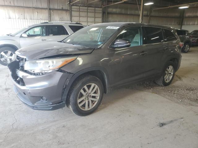 TOYOTA HIGHLANDER 2016 with VIN 5TDZKRFHXGS181389 - Photo from auction