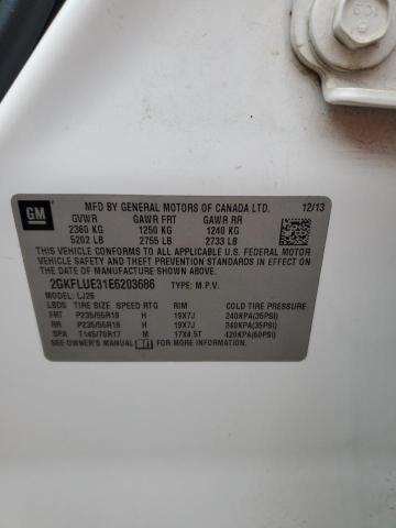 Photo 14 from auction – 2014 GMC TERRAIN DE with VIN 2GKFLUE31E6203686