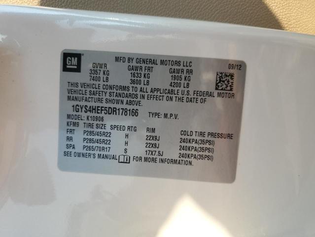 Photo 14 from auction – 2013 CADILLAC ESCALADE E with VIN 1GYS4HEF5DR178166