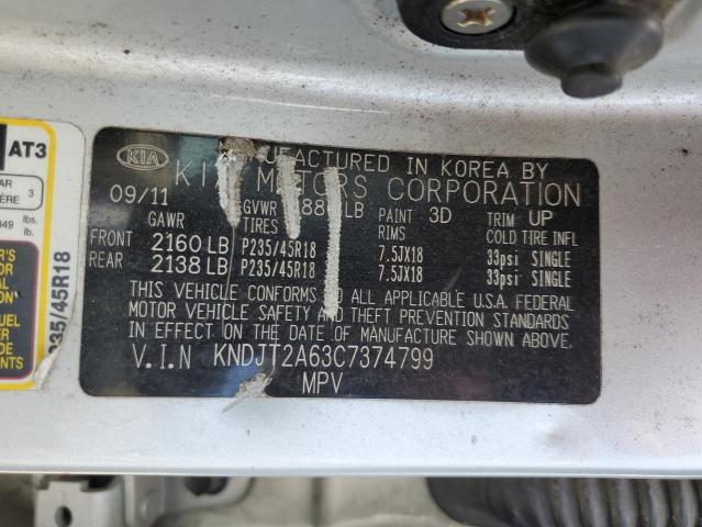 Photo 14 from auction – 2012 KIA SOUL + with VIN KNDJT2A63C7374799