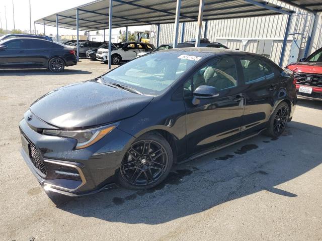 TOYOTA COROLLA SE 2022 with VIN 5YFS4MCE3NP138155 - Photo from auction