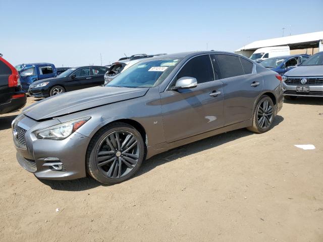 INFINITI Q50 BASE 2014 with VIN JN1BV7AR4EM707752 - Photo from auction
