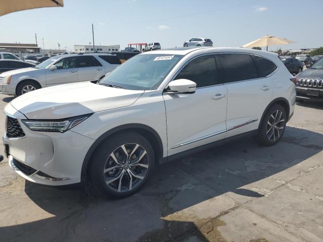 ACURA MDX TECHNO 2022 with VIN 5J8YD9H44NL002005 - Photo from auction