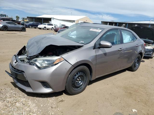 TOYOTA COROLLA L 2016 with VIN 2T1BURHE5GC613345 - Photo from auction