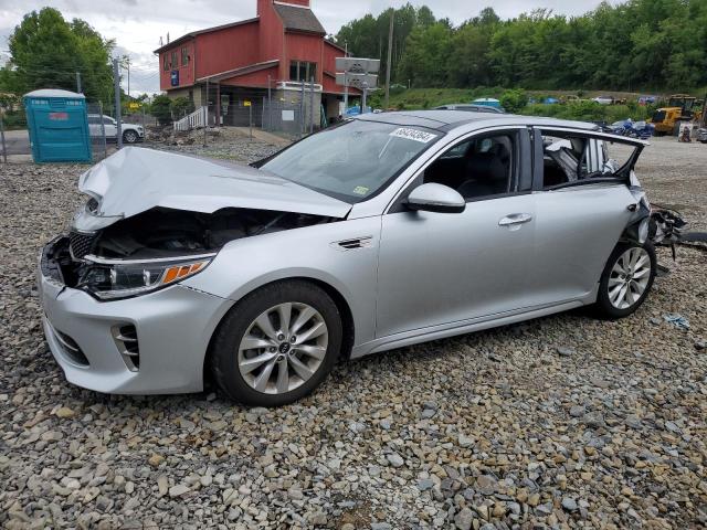 KIA OPTIMA EX 2017 with VIN 5XXGU4L34HG176754 - Photo from auction