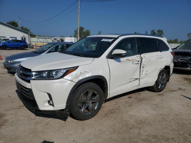 TOYOTA HIGHLANDER 2017 with VIN 5TDDZRFHXHS399212 - Photo from auction