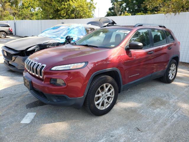 JEEP CHEROKEE S 2016 with VIN 1C4PJMAB8GW152733 - Photo from auction