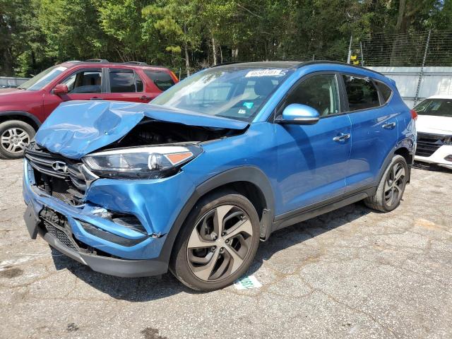 HYUNDAI TUCSON LIM 2016 with VIN KM8J33A28GU097833 - Photo from auction