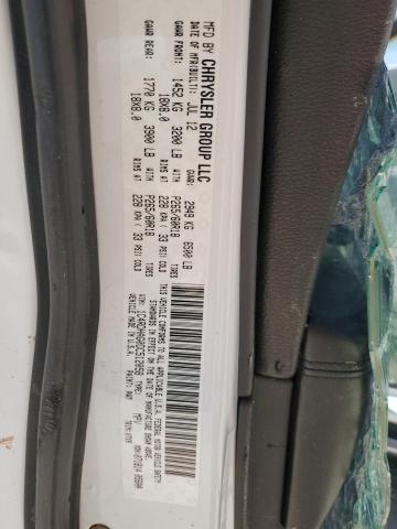 Photo 14 from auction – 2013 DODGE DURANGO SX with VIN 1C4RDHAG0DC512058