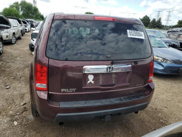 Photo 6 from auction – 2010 HONDA PILOT LX with VIN 5FNYF4H26AB004538