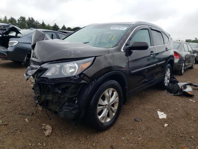 HONDA CR-V EX 2014 with VIN 5J6RM4H58EL000069 - Photo from auction