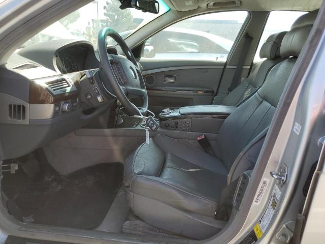 Photo 7 from auction – 2007 BMW 750 with VIN WBAHN83507DT74313