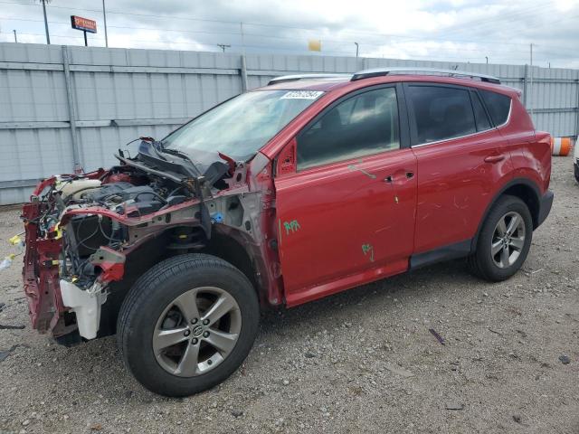 TOYOTA RAV4 XLE 2015 with VIN JTMRFREV0FD142140 - Photo from auction