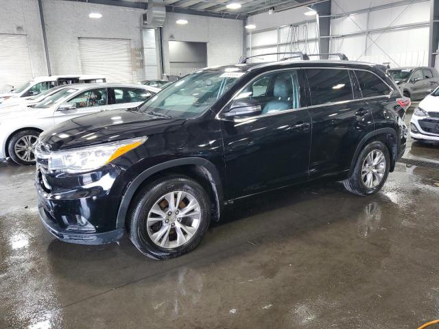TOYOTA HIGHLANDER 2014 with VIN 5TDJKRFH6ES059963 - Photo from auction