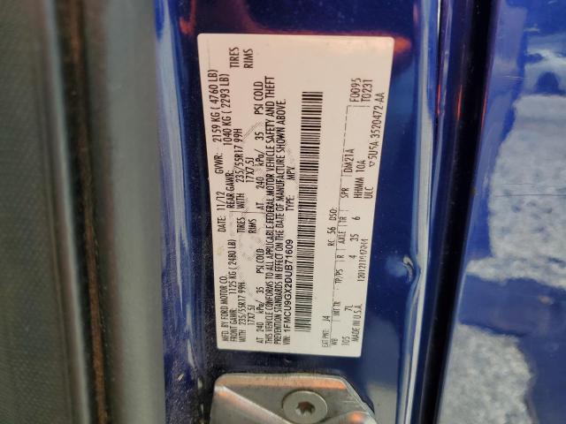 Photo 14 from auction – 2013 FORD ESCAPE SE with VIN 1FMCU9GX2DUB71609