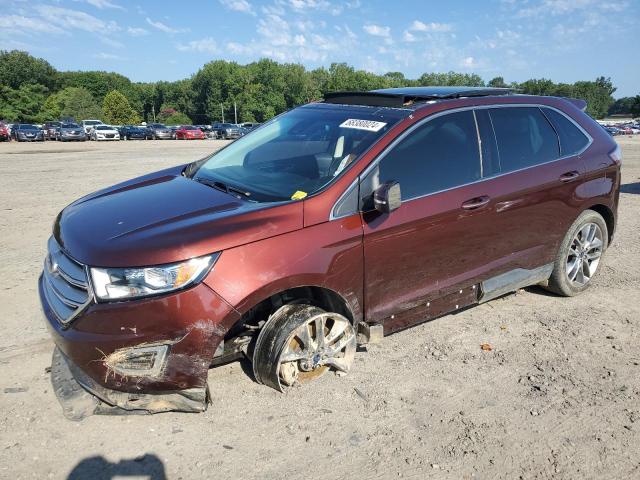 FORD EDGE TITAN 2015 with VIN 2FMPK3K81FBB37366 - Photo from auction