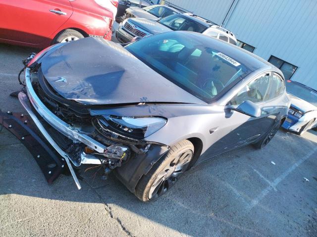 TESLA MODEL 3 2022 with VIN 5YJ3E1EC5NF273936 - Photo from auction
